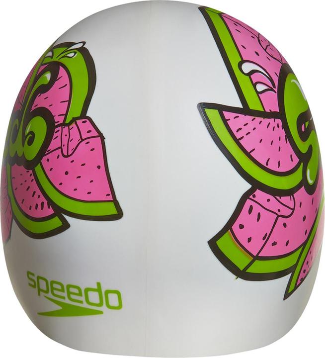 Actual product image Speedo children's bathing cap slogan p12