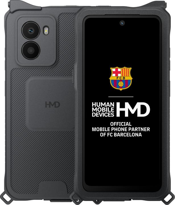Image du produit HMD Fusion édition professionnelle (256 Go, Noir, 6.56", Double SIM hybride, 108 Mpx, 5G)