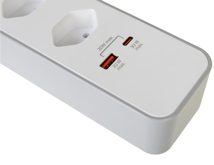 Produktbild Furber.power Steckdosenleiste (4 x, Typ 13, 1.50 m)
