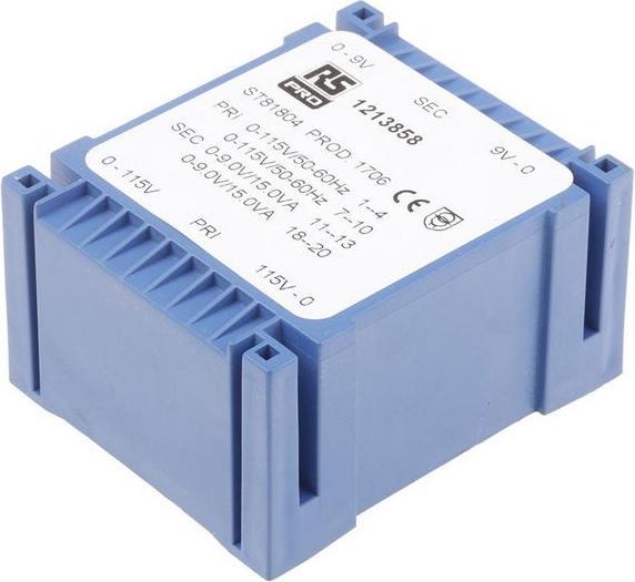 Produktbild Rs Pro Low Profile PCB Transformer 30VA 2x9V