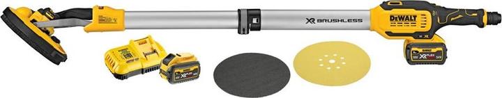 Actual product image DeWalt wall sander 18V 2x6Ah (Long-neck sander)