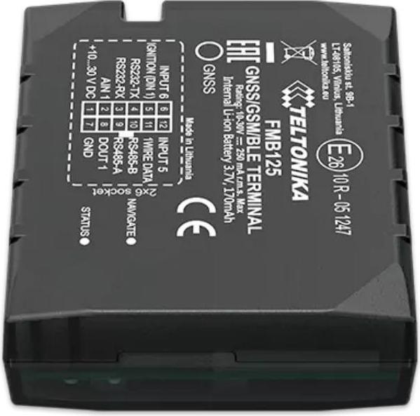 Productafbeelding Teltonika FMB125 - GNSS/GSM/Bluetooth Tracker