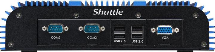Produktbild Shuttle BPCAL02-i3XA industrial Box-PC, Core i3-1215U, 8GB RAM, 128GB M.2 SSD, 2x LAN, 3x COM, 1xHD (Intel Core i3-1215U, 8 GB, 128 GB, Intel UHD Graphics)