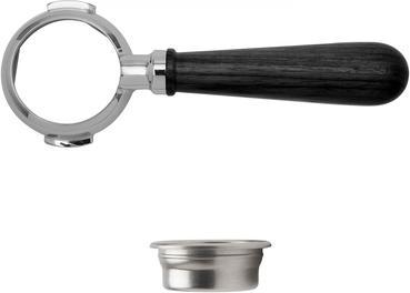 Actual product image Lelit Bodenloser Siebträger Black Bianca