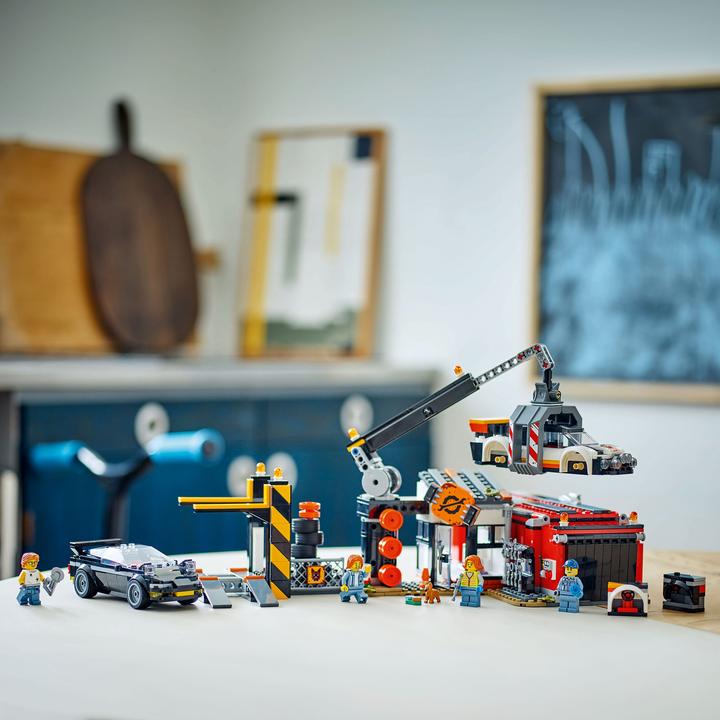 Immagine prodotto LEGO Schrottplatz mit Autos (60472, LEGO City)