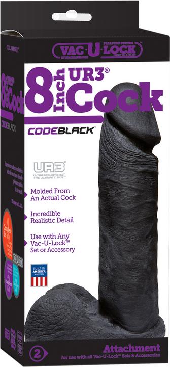 Image du produit Doc Johnson CodeBlack - Cock réaliste UR3