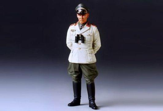 Actual product image Tamiya 1:16 WWII figure field march.Rommel Africa