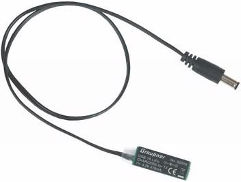 Produktbild Graupner USB Senderladegerät 1S LiPo 4,2V 470mA / für HoTT Sender (z.B. MC-32, MZ-24) mit 1S LiPo