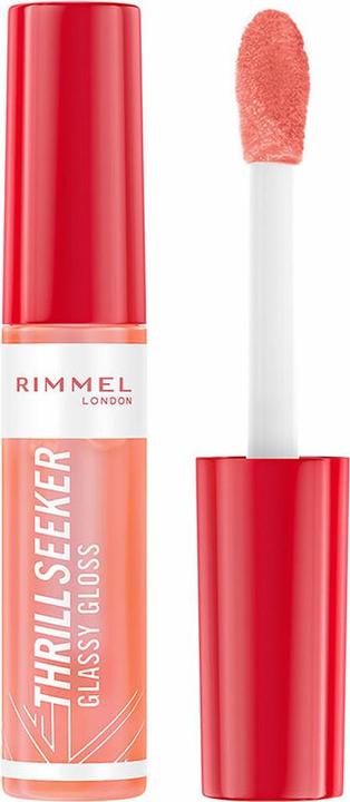 Rimmel London Thrill Seeker Glassy Gloss Lip Gloss 250 Peachy Vibes (Nº 250 Peachy vibes)