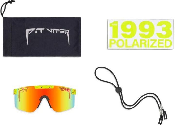 Actual product image Pit Viper The 1993 Polarized (Yellow, Yellow)