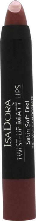 Actual product image Isadora Twist-Up Matt Lips Lipstick 3.3g - 73 Haute Chocolate (73 Haute Chocolate)