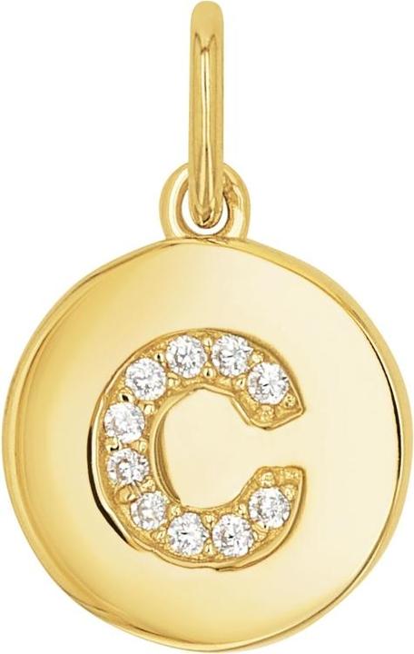 Produktbild Amor Anhänger für Damen, 925 Sterling Silber, Zirkonia synth. | C (Silber 925)