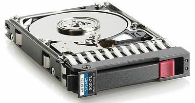 Produktbild HPE 500 GB 7,2 KB 2,5-Zoll-Festplatte SAS (0.50 TB, 2.5")
