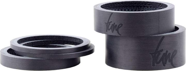 Image du produit Tune SPACER SET pour tubes de direction 1 1/8", KARBON, optique UD mat, assorti