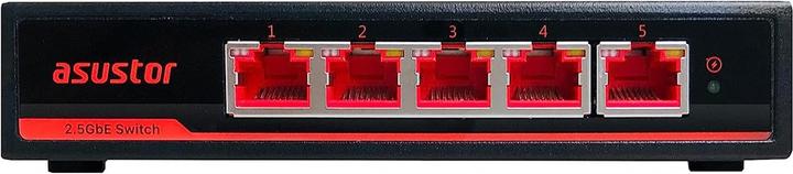 Actual product image Asustor TOR ASW205T 2.5GBase unmanaged switch 5-port (5 Ports)