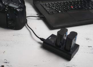 Produktbild Newell battery DL-USB-C DMW-BLK22 Dual Channel Charger for Panasonic LUMIX S5, GH5, G9, GH5S (Ladegerät)