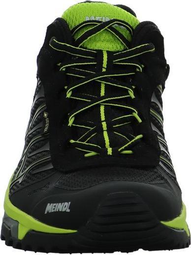Actual product image Meindl 4677 Finale Gore-TEX Men's Outdoor Shoe Mesh Suede Waterproof, Size 44 1/2, schwa (44.5)