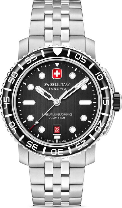 Swiss Military Hanowa Herrenuhr (Taucheruhr, 44 mm)
