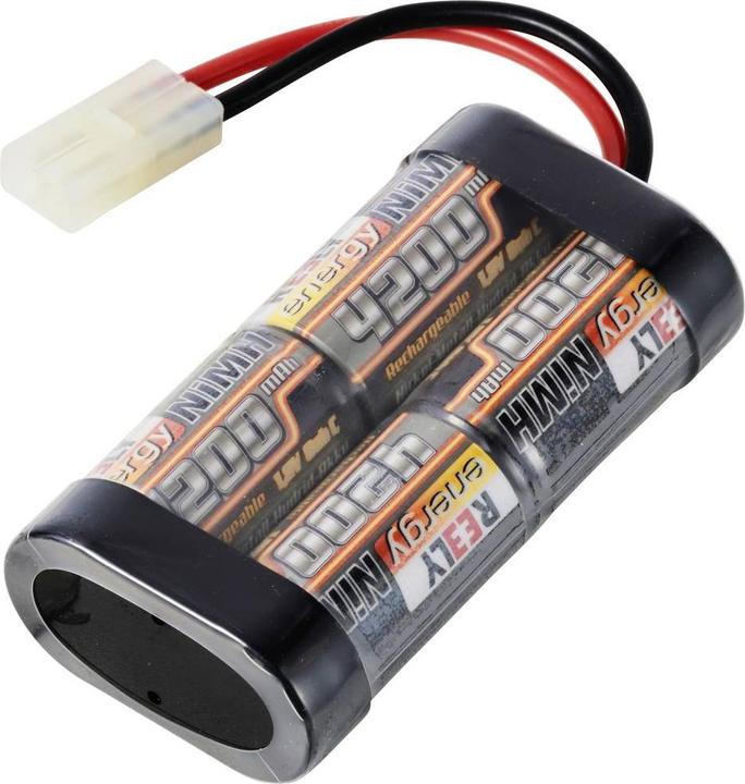 Image du produit Reely Batterie de récepteur de modélisme (NiMh) 4.8 V 4200 mAh Nombre d'éléments : 4 Sub-C Stick (4.80 V, 4200 mAh)