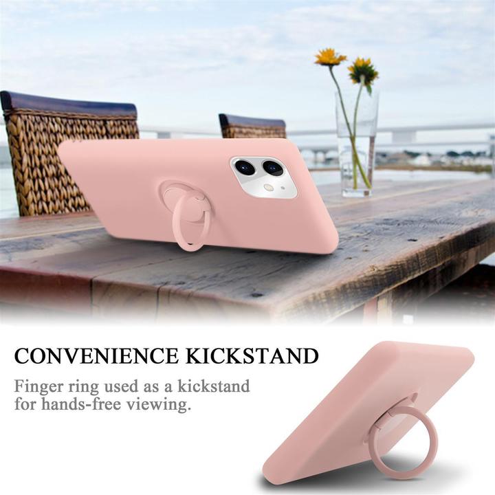 Image du produit Cadorabo TPU Liquid Ring Silicone Case Cover (Apple iPhone 11)