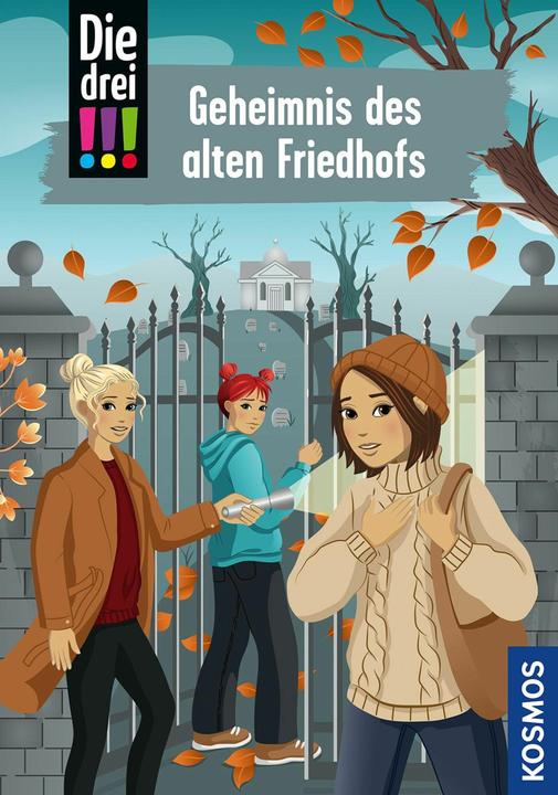 Produktbild Kosmos Die drei!!!,116, Geheimnis des alten Friedhofs (Deutsch, Kirsten Vogel, 2025)