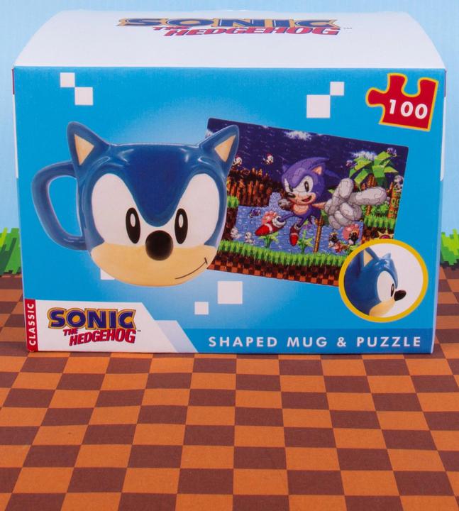 Actual product image Fizz Creations Sonic the Hedgehog set mug and puzzle (1848 ml, 1 x)