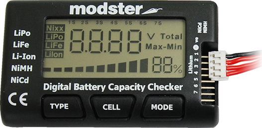 Image du produit Modster LiPo Checker - Testeur de batterie numérique