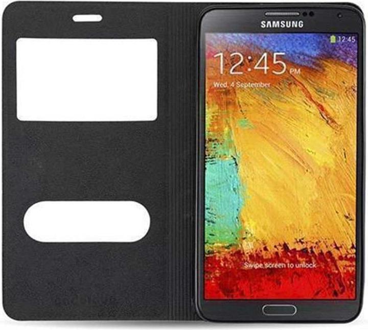 Produktbild Cadorabo Book mit View Doppelfenster Cover (Samsung Galaxy Note 3)
