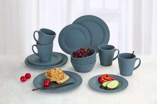 Berger Kynne Geschirr-Set 16-tlg. Blau (4 Stück)