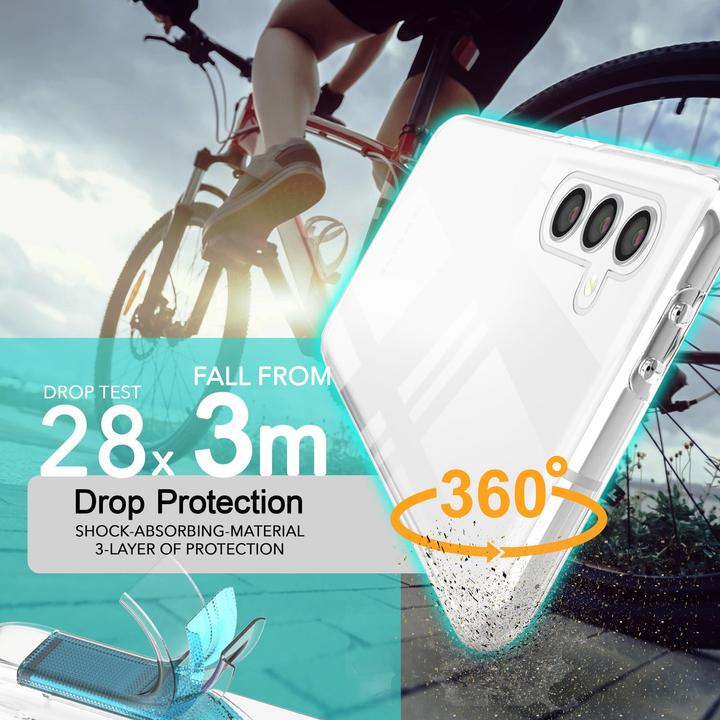 Produktbild Nalia Klare 360 Grad Hülle (Samsung Galaxy S24+)