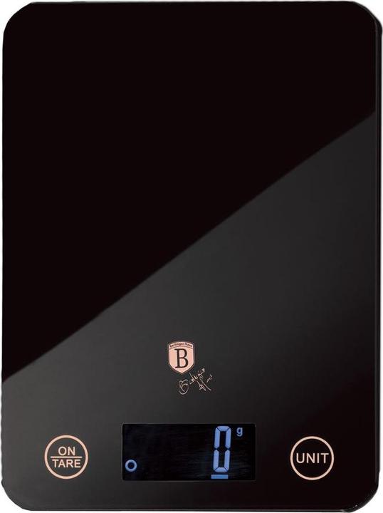 Produktbild BerlingerHaus Digitale Küchenwaage max. 5 kg Black Rose Collection