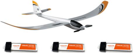 Image du produit E-Flite UMX Radian 730mm moteur électrique modèle de planeur BNF Combo (Circulaire de parc)