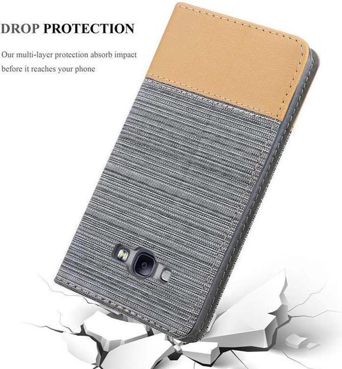 Actual product image Cadorabo Book Jeans Optics Cover (Samsung Galaxy A8 (2018))
