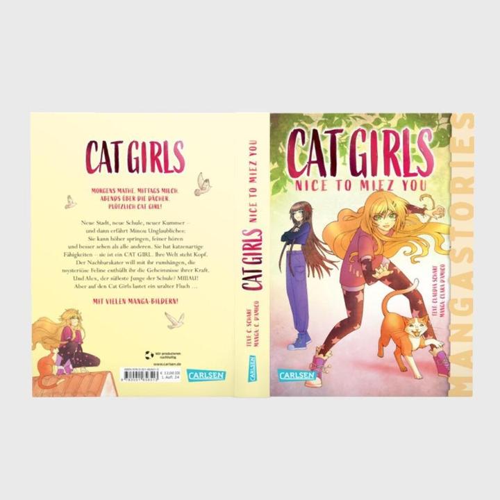 Image du produit CAT GIRLS Band 1 - Nice to miez you (Allemand, Claudia Scharf, Clara D'Amico, 2024)