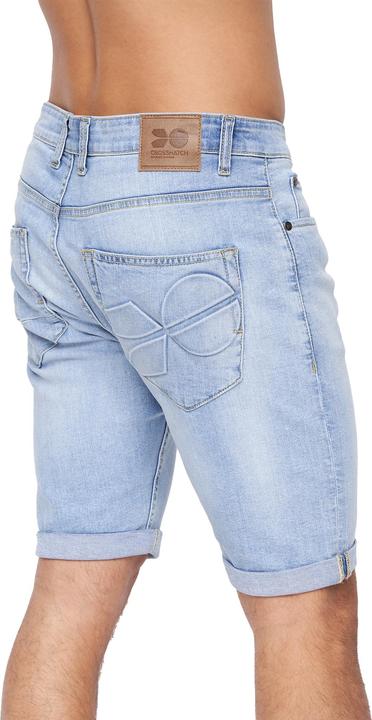 Image du produit Crosshatch Short homme Tonwin Denim Embossed (38)