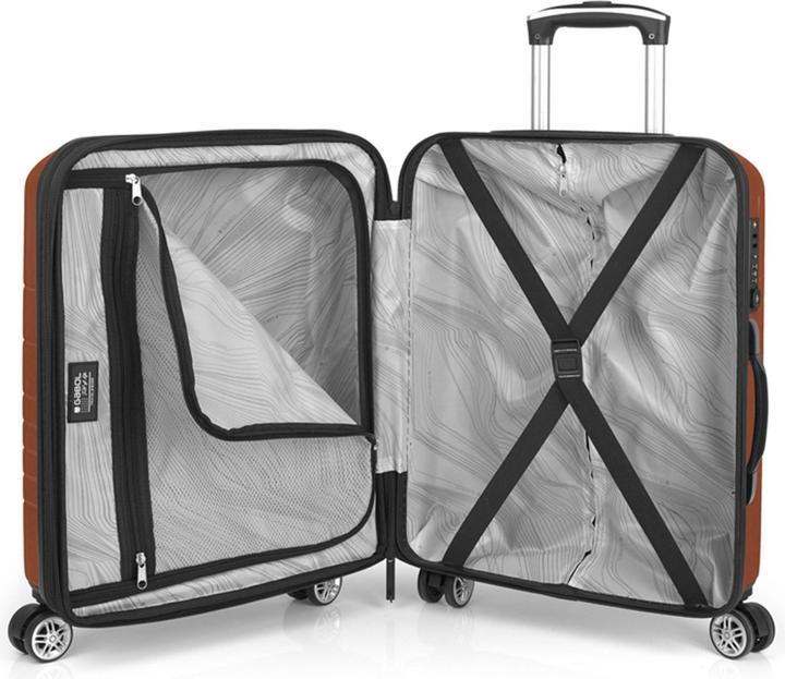 Immagine prodotto Gabol Set di valigie Escape a 4 ruote 3 pezzi con piega elastica (220 l, XL (da 115l))