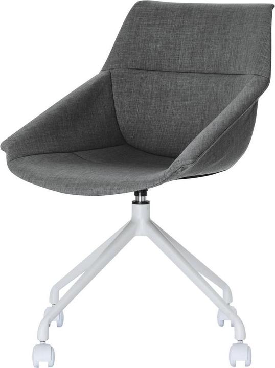 Image du produit Paperflow 2 chaises à coque LUGE CHLUGEX2.13.11 anthracite Tissu