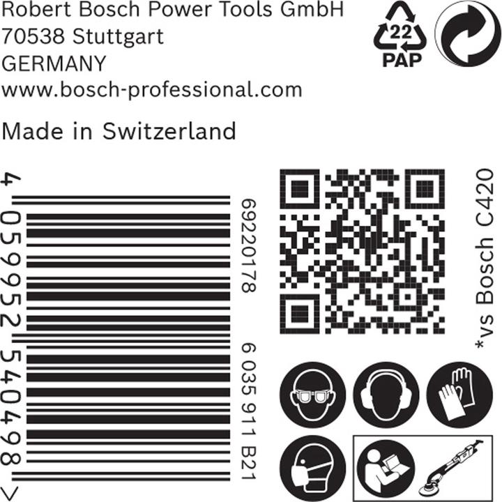Immagine prodotto Bosch Professional Zubehör Esperto M480 (180)