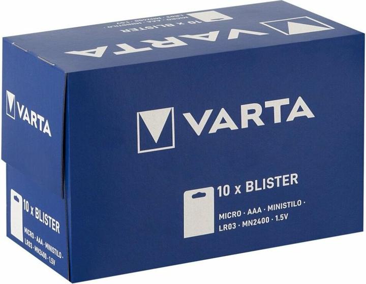 Actual product image Varta long-life power (4 pcs., AAA, 1240 mAh)