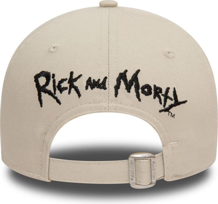 Produktbild New Era 9Forty Strapback Cap - Rick and Morty stone beige