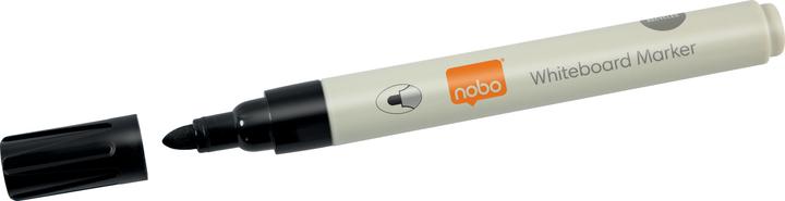 Actual product image Nobo Whiteboard Marker (Black, 3 mm, 4 x)