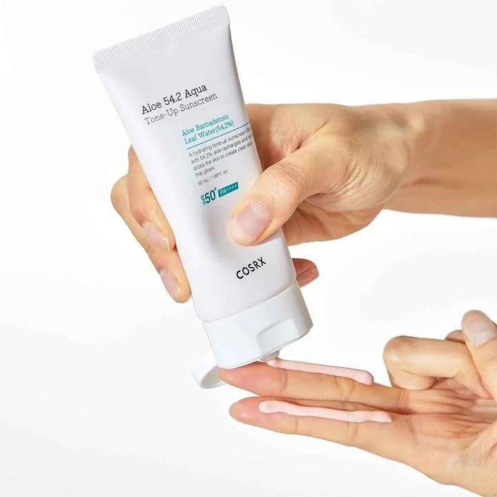 Produktbild Cosrx Aloe 54.2 Aqua Tone Up Sunscreen 50ml SPF50+ PA+++ (Sonnencreme, SPF 50+, 50 ml)