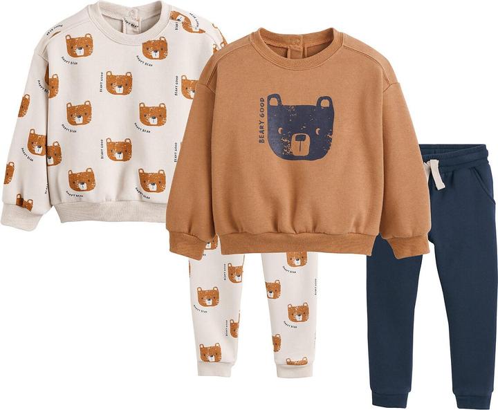 La Redoute Collections 2er-Pack 2-teilige Sets aus Sweatware mit Bär (86)