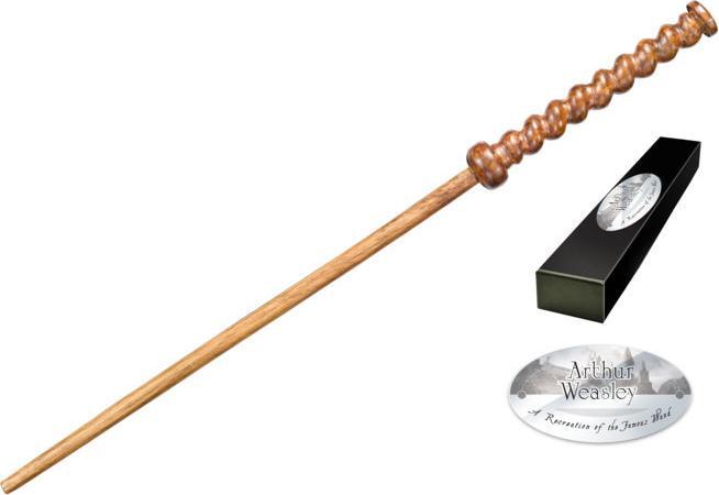 Actual product image Noble Collection Harry Potter Wand Arthur Weasley (Character Edition)
