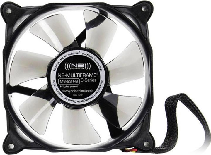 Actual product image Noiseblocker Multiframe S-Series M8-3 (80 mm, 1 x)