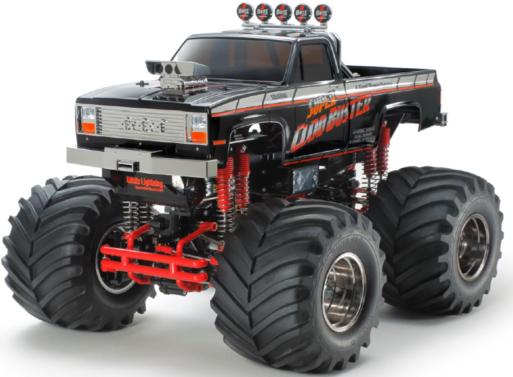 Actual product image Tamiya Super Cloud Buster Electric Brushed Monster Truck 4WD 1:10 Kit