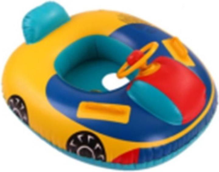 Actual product image NoName Inflatable children's mattress with steering wheel