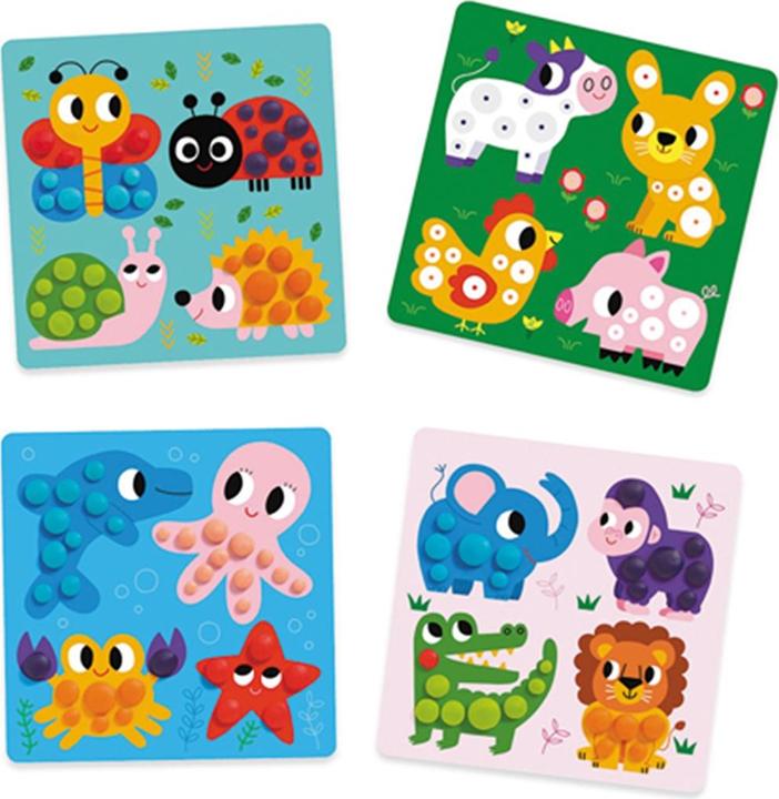 Actual product image Djeco Plasticine animals