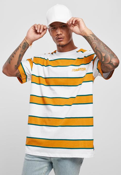 Produktbild Starter Logo Striped Tee (M)
