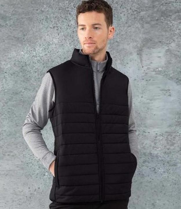 Actual product image Henbury Adult quilted gilet (L)